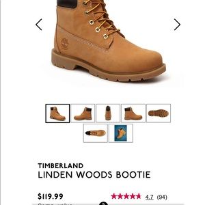 Women’s brown timberland boots sz.10